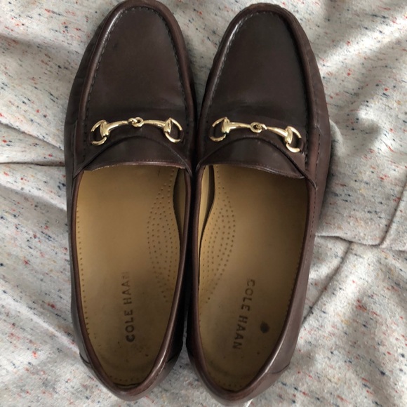 Dark brown bit loafers Clearance